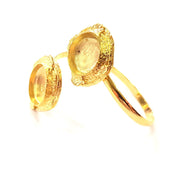 Gold Bangle Blanks Bracelet Blanks Cuff Blanks Adjustable Bracelet Blank Gold Plated Brass (20mm and 16mm Blanks ) G12628