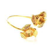 Gold Bangle Blanks Bracelet Blanks Cuff Blanks Adjustable Bracelet Blank Gold Plated Brass (10mm Blanks ) G17048