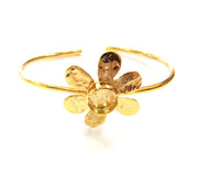 Gold Bangle Blanks Bracelet Blanks Cuff Blanks Adjustable Bracelet Blank Gold Plated Brass (10 mm Blanks ) G12688