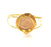 Gold Bangle Blanks Bracelet Blanks Cuff Blanks Adjustable Bracelet Blank Gold Plated Brass (25 mm Blanks ) G12736