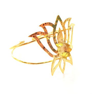 Gold Bangle Blanks Bracelet Blanks Cuff Blanks Adjustable Bracelet Blank Gold Plated Brass (12 mm Blanks ) G12758