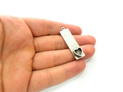 Hammered Base Blank inlay Blank Earring Base Resin Blank Mosaic Mountings Antique Silver Plated Metal (8x6 mm) G13690