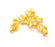 Fruit Branch Pendant Gold Pendant Gold Plated Metal (61x53mm)  G13702