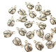 20 Ladybug Charm Silver Charms Antique Silver Plated Metal (15x10mm) G12815