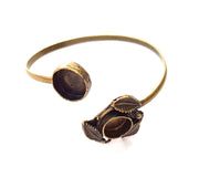 Bangle Blanks Antique Bronze Bracelet Blanks Cuff Blanks Adjustable Bracelet Blank Antique Bronze Plated Brass (13mm and 10mm Blanks) G12871