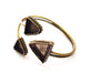 Bangle Blanks Antique Bronze Bracelet Blanks Cuff Blanks Adjustable Bracelet Blank Antique Bronze Plated Brass (18x18mm and 13x13mm ) G12876