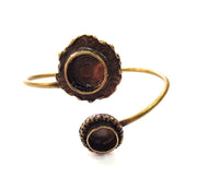 Bangle Blanks Antique Bronze Bracelet Blanks Cuff Blanks Adjustable Bracelet Blank Antique Bronze Plated Brass (13mm and 10mm Blanks) G12879