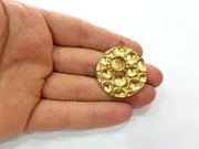 Raw Brass Pendant Blank Mosaic Base Blank inlay Blank Necklace Blank Resin Blank Mountings Cabochon Bezel Base  (10mm blank) G12905