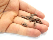 20 Pinecone Charm Antique Copper Charm Antique Copper Plated Metal (11x5mm) G13738