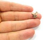 20 Elephant Charm Antique Copper Charm Antique Copper Plated Metal (12x11mm) G13775