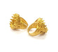 Raw Brass Ring Blank Bezel Settings Cabochon Base Mountings Adjustable Resin Blank  (20mm blank ) G12976