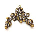 Antique Bronze Pendant Antique Bronze Plated Metal ( 61x54mm) G13863