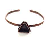 Copper Bracelet Blanks Bangle Blanks Cuff Blanks Adjustable Bracelet Blank Antique Copper Plated Brass (13x13mm Blanks ) G13893