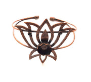 Copper Bracelet Blanks Bangle Blanks Cuff Blanks Adjustable Bracelet Blank Antique Copper Plated Brass (12mm Blanks ) G13910