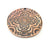 Copper Pendant Antique Copper Pendant Antique Copper Plated Metal ( 43 mm ) G13129