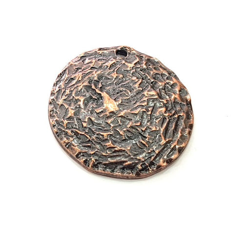 Copper Pendant Antique Copper Pendant Antique Copper Plated Metal (33 mm ) G13137