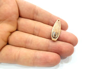 2 Surfboard Charm Antique Copper Plated Brass (31x10mm) G13200