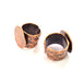 Copper Ring Settings inlay Ring Blank Mosaic Ring Bezel Base Cabochon Mountings ( 20 mm blank) Antique Copper Plated Brass G13381