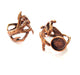 Copper Ring Settings inlay Ring Blank Mosaic Ring Bezel Base Cabochon Mountings ( 10 mm blank) Antique Copper Plated Brass G16856