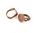 Copper Ring Blank Settings Ring Bezel Base Cabochon Mountings ( 15 mm blank) Antique Copper Plated Brass G13429