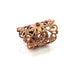 Copper Ring Settings inlay Ring Blank Mosaic Ring Bezel Base Cabochon Mountings ( 3 mm blank) Antique Copper Plated Brass G13502