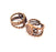 Copper Ring Blank Settings Ring Bezel Base Cabochon Mountings ( 15 mm blank) Antique Copper Plated Brass G13513