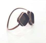 Copper Bracelet Blanks Bangle Blanks Cuff Blanks Adjustable Bracelet Blank Antique Copper Plated Brass (25x18mm,20x20mm Blanks ) G13961