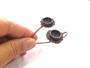 Copper Bracelet Blanks Bangle Blanks Cuff Blanks Adjustable Bracelet Blank Antique Copper Plated Brass (13mm Blanks ) G13978