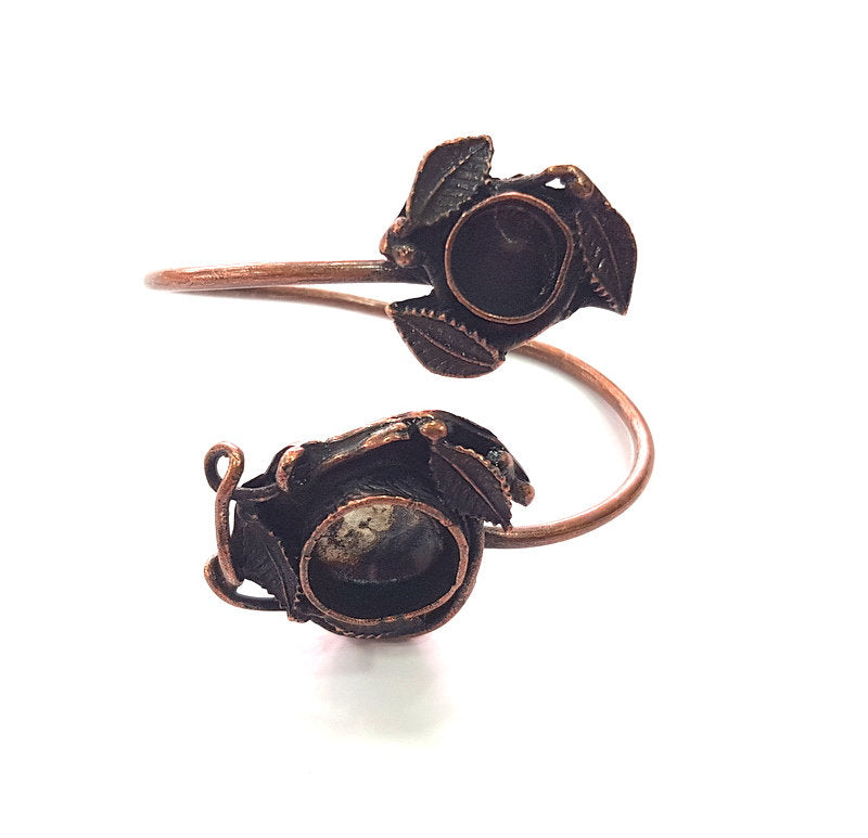 Copper Bracelet Blanks Bangle Blanks Cuff Blanks Adjustable Bracelet Blank Antique Copper Plated Brass (15mm,10mm Blanks ) G13984