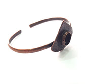 Copper Bracelet Blanks Bangle Blanks Cuff Blanks Adjustable Bracelet Blank Antique Copper Plated Brass (10mm Blanks ) G14013