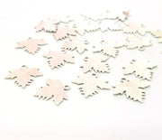 20 Leaf Charm Silver Charms Antique Silver Plated Brass (14x13 mm) G13660