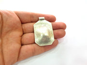 Silver Base Blank inlay Blank Earring Base Resin Blank Mosaic Mountings Antique Silver Plated Metal (23x23 mm blank )  G14210