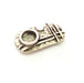 Silver Base Blank inlay Blank Earring Base Resin Blank Mosaic Mountings Antique Silver Plated Metal (36x19mm blank )  G14217