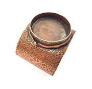 Copper Bracelet Blanks Bangle Blanks Cuff Blanks Adjustable Bracelet Blank Antique Copper Plated Brass ( 40mm Blanks ) G13737