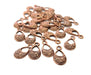 20 Drop Charm Antique Copper Charm Antique Copper Plated Metal (16x8mm) G13750