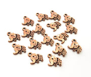 20 Elephant Charm Antique Copper Charm Antique Copper Plated Metal (12x11mm) G13775