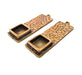 2 Antique Bronze Pendant Blank inlay Blank Mosaic Blank Resin Blank Bezel Base Setting Mountings Antique Bronze Plated(10x10mm blank) G13848