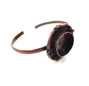 Copper Bracelet Blanks Bangle Blanks Cuff Blanks Adjustable Bracelet Blank Antique Copper Plated Brass (20mm Blanks ) G13881