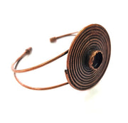 Copper Bracelet Blanks Bangle Blanks Cuff Blanks Adjustable Bracelet Blank Antique Copper Plated Brass (10mm Blanks ) G13885