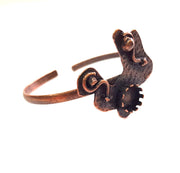 Copper Bracelet Blanks Bangle Blanks Cuff Blanks Adjustable Bracelet Blank Antique Copper Plated Brass (10mm Blanks ) G13892