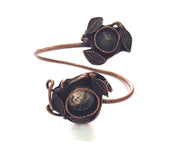 Copper Bracelet Blanks Bangle Blanks Cuff Blanks Adjustable Bracelet Blank Antique Copper Plated Brass (15mm,10mm Blanks ) G13984