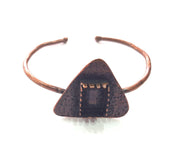 Copper Bracelet Blanks Bangle Blanks Cuff Blanks Adjustable Bracelet Blank Antique Copper Plated Brass (14x10mm Blanks ) G13998