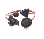 Copper Bracelet Blanks Bangle Blanks Cuff Blanks Adjustable Bracelet Blank Antique Copper Plated Brass (9mm,10mm,13x13mm,16mm Blanks) G14016