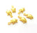 10 Turtle Charm Gold Charms Gold Plated Metal (19x9mm)  G14092