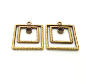 2 Antique Bronze Pendant Blank inlay Blank Mosaic Blank Resin Blank Bezel Base Setting Mountings Antique Bronze Plated(5mm blank) G14157