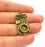 Antique Bronze Pendant Blank inlay Blank Mosaic Blank Resin Blank Bezel Base Setting Mountings Antique Bronze Plated(10mm blank) G14175