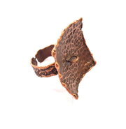 Copper Ring Settings Ring Blank Ring Mountings ( 28 mm blank) Antique Copper Plated Brass G14754