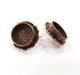 Earring Blank Base Settings Copper Resin Blank Cabochon Base inlay Blank Mountings Antique Copper Plated Brass (13mm blank) 1 Set  G14760