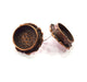 Earring Blank Base Settings Copper Resin Blank Cabochon Base inlay Blank Mountings Antique Copper Plated Brass (13mm blank) 1 Set  G14760
