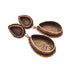 Earring Blank Base Settings Copper Resin Blank Cabochon Base inlay Mountings Antique Copper Plated Brass (14x10+25x18mm blank) 1 Set G14794